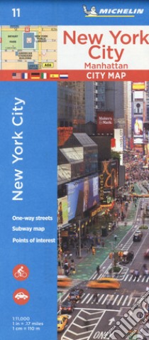 New York City. Manhattan 1:11.000 libro