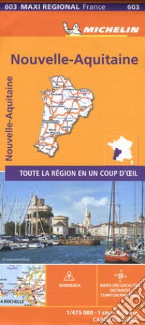 Nouvelle Aquitaine 1:475.000 libro