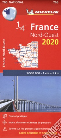 France Nord-Ouest 1:500.000 libro