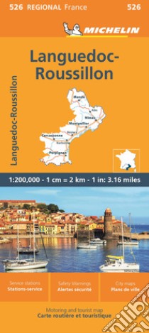 Languedoc-Roussillon 1:200.000 libro