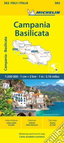 Campania e Basilicata 1:200.000 libro