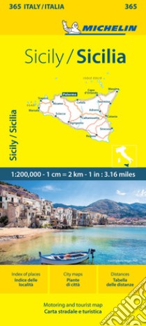 Sicily-Sicilia 1:200.000. Ediz. bilingue libro