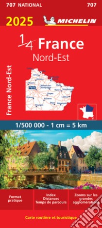 France Nord-Est 1:500.000 libro