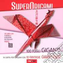 Superorigami 100 fogli giganti. Ediz. a colori. Con Materiale a stampa miscellaneo libro di D'Auria Pasquale; Gretter Roberto; Mancini Francesco