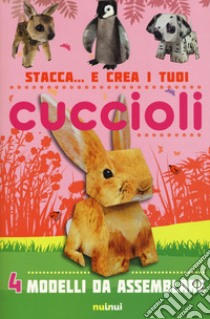 Stacca... e crea i tuoi cuccioli di animali. Ediz. a colori libro di Hawcock David