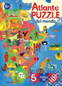 Atlante puzzle del mondo. Ediz. a colori libro di Lavagno Enrico