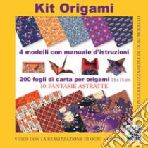 Kit origami. 10 fantasie astratte. Con gadget libro di Decio Francesco; Battaglia Vanda