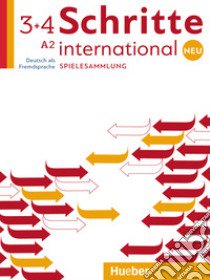 Schritte international. Neu. Deutsch als Fremdsprache. Spielesammlung. Per le Scuole superiori. Vol. 3-4: A2 libro