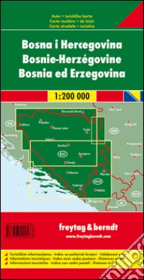 Bosnia Herzegovina 1:200.000 libro