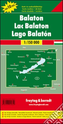 Lago Balaton 1:150.000 libro