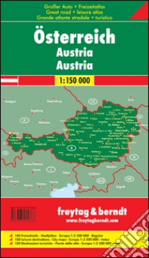 Atlante stradale Austria libro