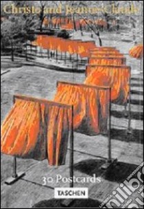 Christo and Jeanne-Claude. The Gates. 30 Postcards libro di Volz Wolfgang