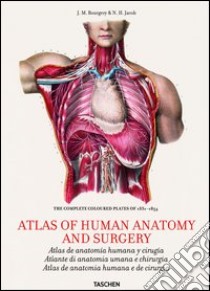 Atlas of human anatomy and surgery. Ediz. italiana, portoghese e spagnola libro di Bourgery Jean-Baptiste; Jacob Nicolas H.; Le Minor J. M. (cur.); Sick H. (cur.)