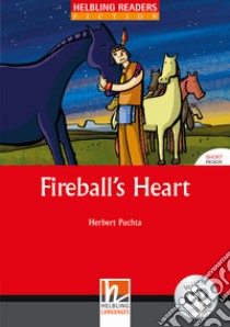 Hel Readers Red 1 Puchta Fireball's Heart+cd libro di PUCHTA