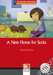 Hel Readers Red 1 Moses New Home For Socks+cd libro di Moses Antoinette