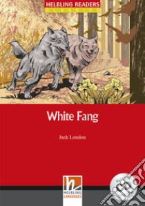 Hel Readers Red 3 London White Fang+cd libro di LONDON