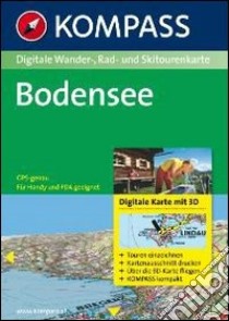 Carta digitale Austria n. 4001. Bodensee. Digital map. Con DVD-ROM libro