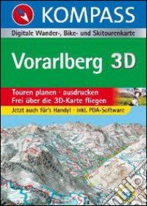 Carta digitale Austria n. 4297. Vorarlberg. Digital map. Con DVD-ROM libro