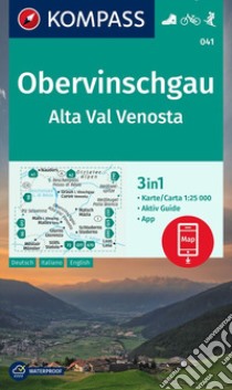 Carta escursionistica n. 041. Alta Val Venosta. Ediz. multilingue libro