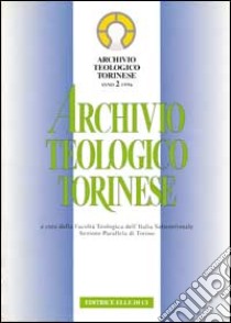 Archivio teologico torinese (1996) libro