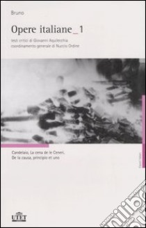 Opere italiane libro di Bruno Giordano