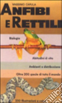 Anfibi e rettili libro di Capula Massimo