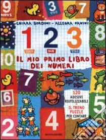 1-2-3, il mio primo libro dei numeri libro di Bordoni Chiara - Panini Allegra