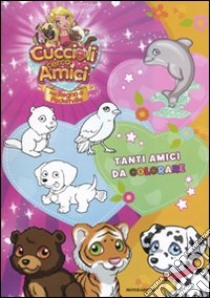 Cuccioli cerca amici. Nel regno di Pocketville. Il libro da colorare libro di Lepera Stefania