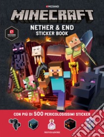 Minecraft. Nether & End sticker book. Con adesivi. Ediz. a colori libro