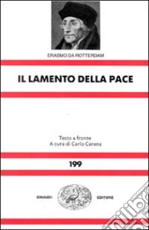 Il lamento della pace libro di Erasmo da Rotterdam