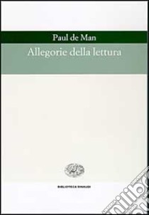 Allegorie della lettura libro di De Man Paul