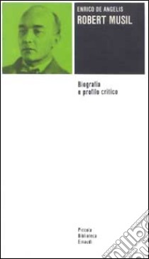 Robert Musil libro di De Angelis Enrico