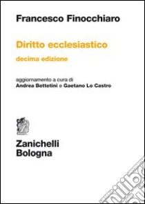 Diritto ecclesiastico libro di Finocchiaro Francesco