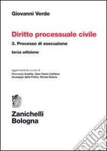 Diritto processuale civile (3) libro di Verde Giovanni