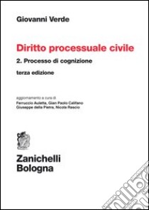 Diritto processuale civile (2) libro di Verde Giovanni