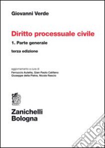 Diritto processuale civile (1) libro di Verde Giovanni