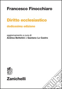 Diritto ecclesiastico libro di Finocchiaro Francesco