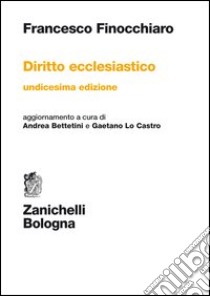 Diritto ecclesiastico libro di Finocchiaro Francesco