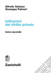 Istituzioni del diritto privato. Vol. 2 libro di Galasso Alfredo; Palmeri Giuseppa