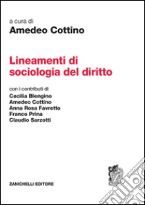 Lineamenti di sociologia del diritto libro di Cottino A. (cur.)