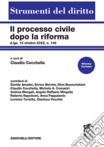 Il processo civile dopo la riforma. D.lgs. 10 ottobre 2022, n. 149 libro di Cecchella C. (cur.)