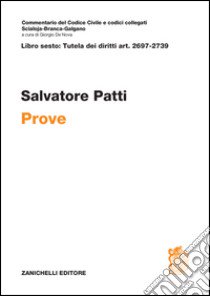 Art. 2697-2739. Prove libro di Patti Salvatore