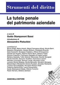 La tutela penale del patrimonio aziendale. Rilevanza penale degli asset intangibili e strumenti di tutela. Volume unico libro di Stampanoni Bassi Guido