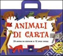 Animali di carta libro