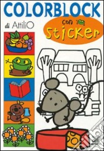 Colorblock. Con stickers. Ediz. illustrata libro