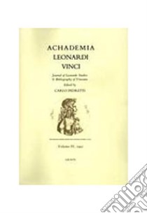 Achademia Leonardi Vinci (1991) libro di Pedretti C. (cur.)