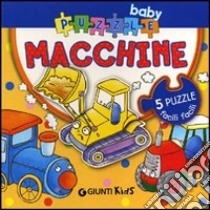 Macchine. Ediz. illustrata. Con 5 puzzle libro di D'Achille Silvia