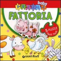 Fattoria. Con 5 puzzle libro di D'Achille Silvia; Pilotto Anna