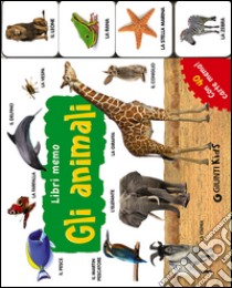 Gli animali. Con 40 carte memo libro