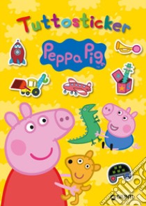 Peppa Pig. Tuttosticker. Con adesivi libro di D'Achille Silvia